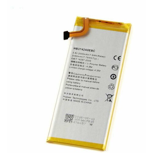 Аккумулятор для Huawei Ascend P6 / Ascend G6 (HB3742A0EBC) brand new 3 8v 2000mah hb3742a0ebc battery huawei ascend p6 p6 u06 p6 c00 p6 t00 ascend g6 g620 g621 g620s g630 bateria