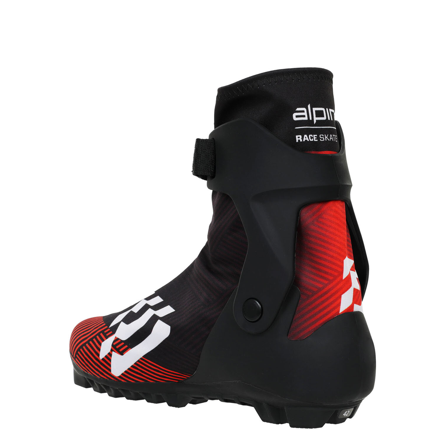 Лыжные ботинки Alpina. Racing Skate Red/Black/White (EUR:39)