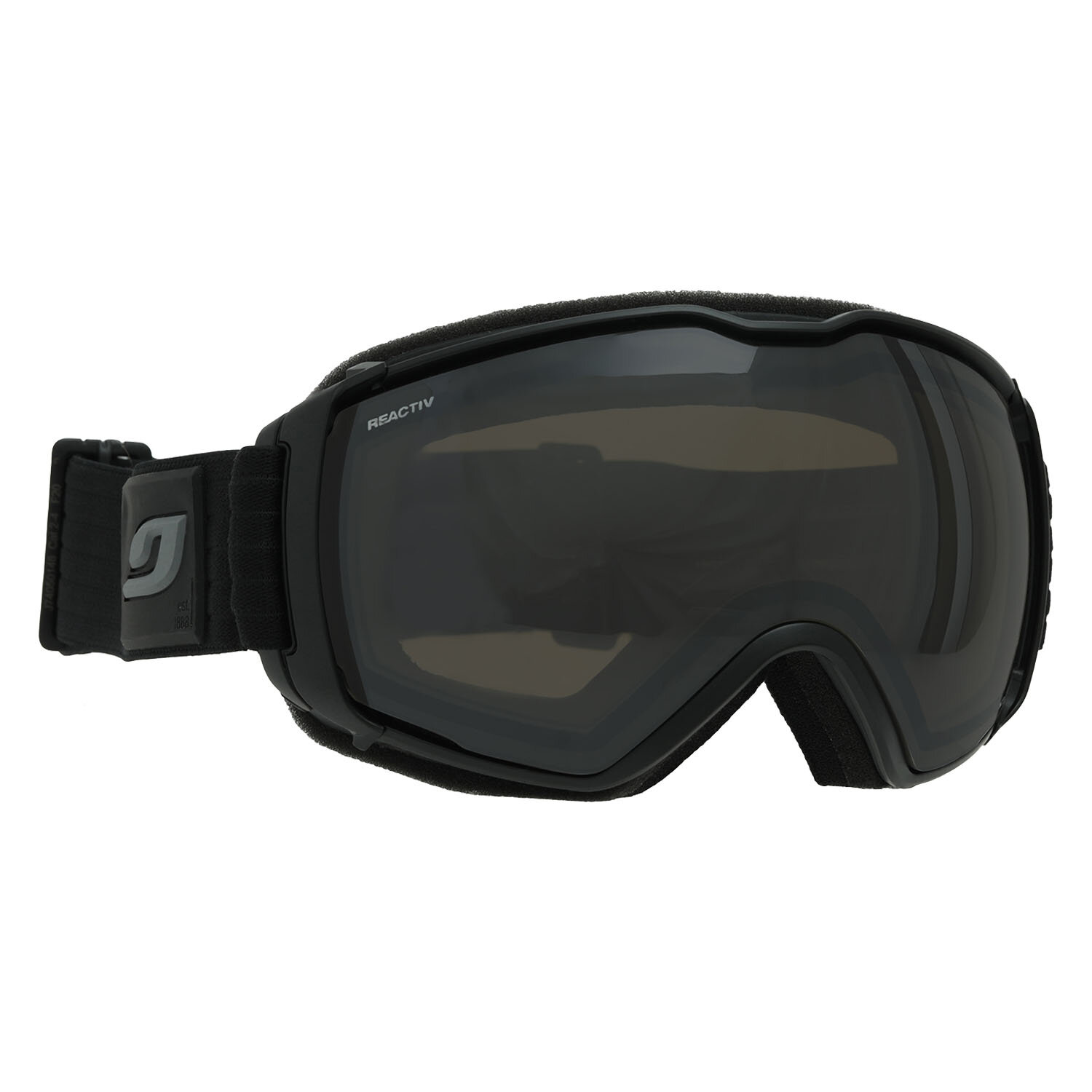 Очки горнолыжные Julbo Aerospace Black/Reactiv 2-4 Polarized Flash Silver (US: XL)