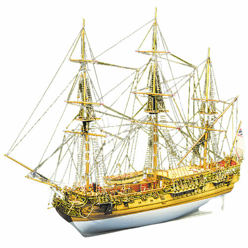 Сборная деревянная модель от Mantua (Италия), яхта Royal Caroline, М.1:47 сборная модель mantua италия плот kon tiki м 1 18 ma703