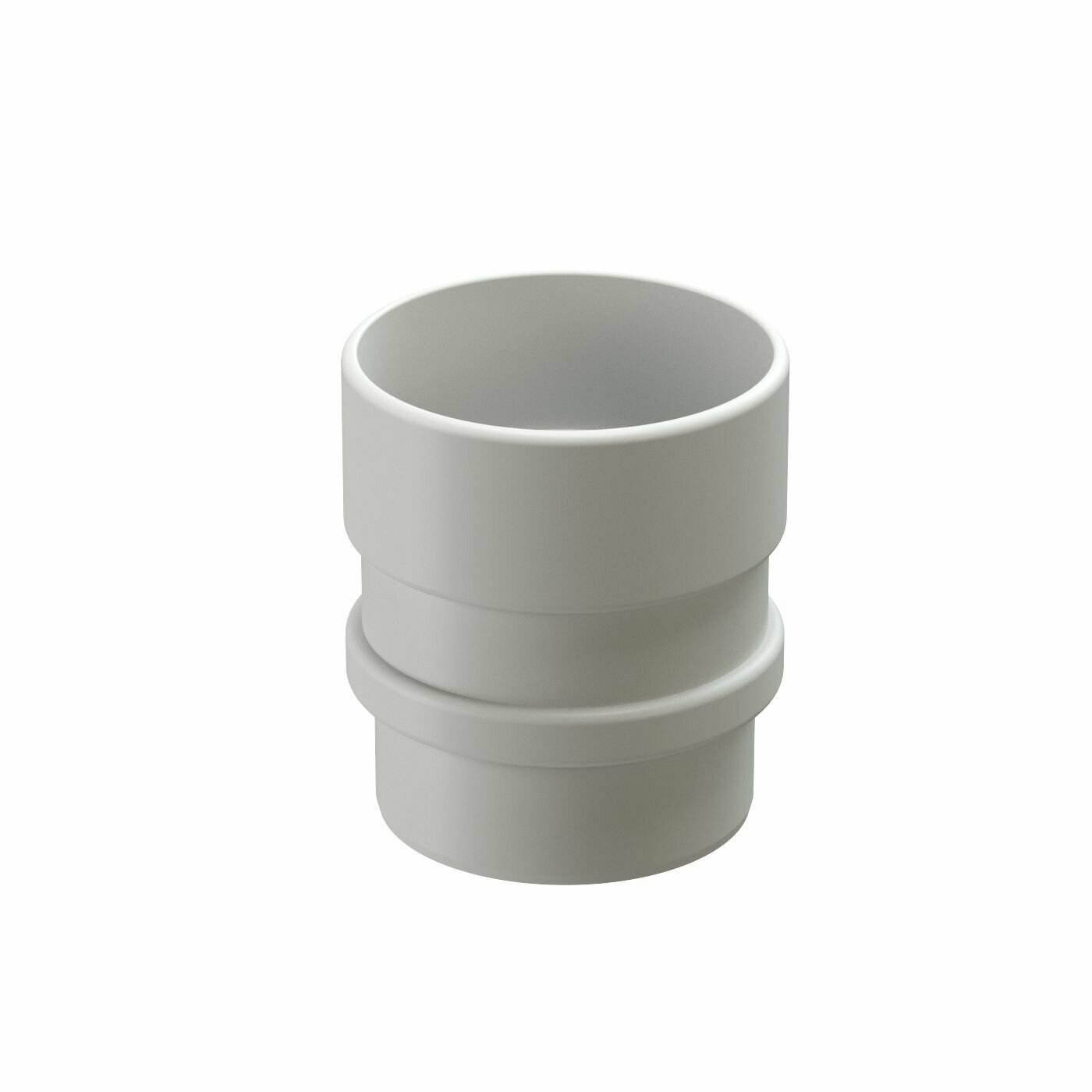 Муфта соединительная Docke LUX для водосточной системы, цвет пломбир