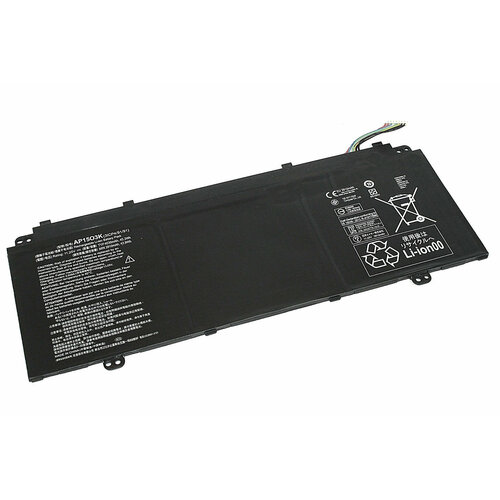 Аккумуляторная батарея для ноутбука Acer Aspire S5-371 (AP1503K) 11.25V 4030mAh клавиатура для ноутбука acer spin 5 sp513 51 sp513 52n sp513 52np sp513 53n черная