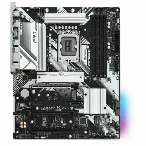 Материнская плата ASRock B760 PRO RSD4 WIFI Socket 1700 IntelB760 4xDDR4-3200 HDMIDP 2xPCI-Ex16 1xPCI-Ex1 4xSATA3RAID 01510 2xM2 8 C 2067500₽