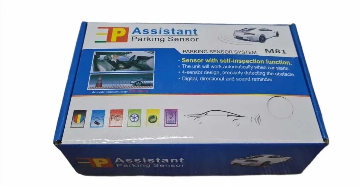 Парковочный радар (парктроник) Assistant Parking Sensor, 4 датчика — фото 3