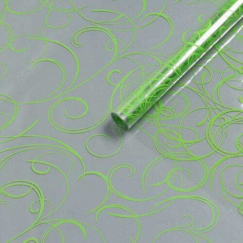 Пленка для цветов Серпантин салатовая 07 х 82 м 40мкм 503₽