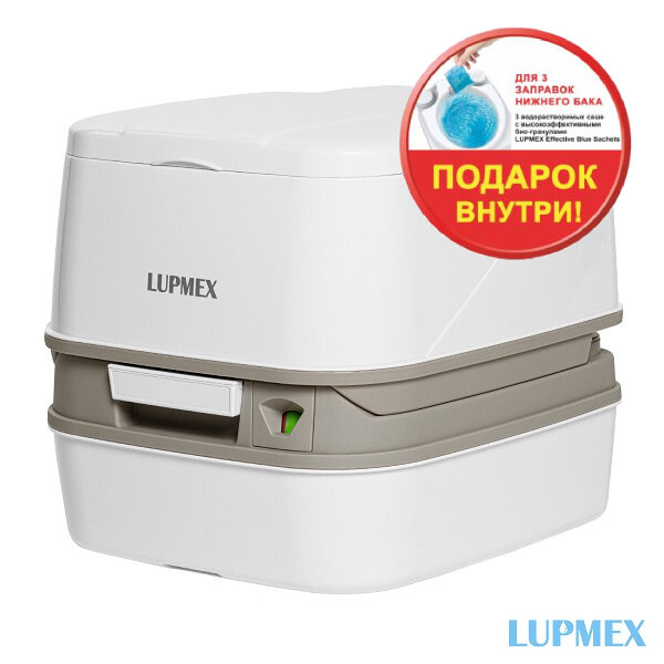 Биотуалет - Lupmex 79112P с индикатором, с пробниками гранул - фотография № 1