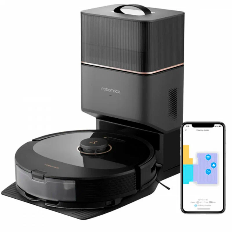 Робот-пылесос Roborock Q8 Max Plus Black Global