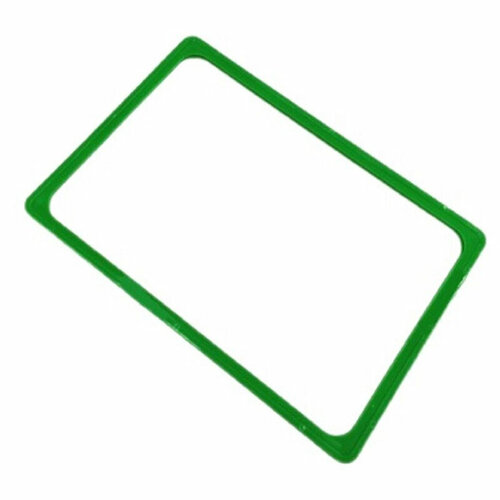 Рамка пластиковая А4, зеленый, 10шт/уп 102004-07 a6 100x150 мм акриловые золотые рамки двухсторонние держатели для вывесок меню ресторана подставка для витрины