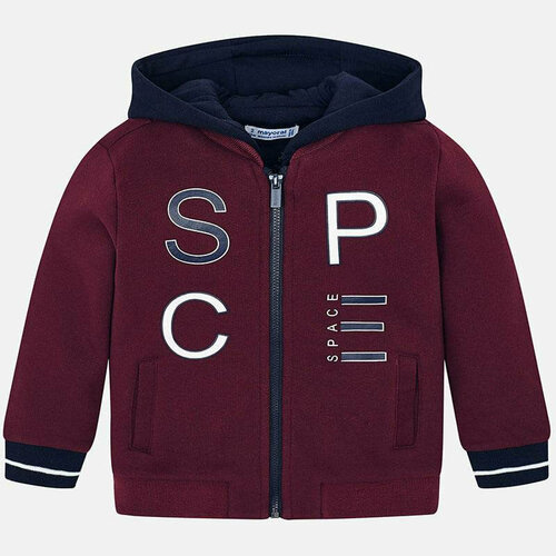 фото Толстовка mayoral, размер 104 (4 года), бордовый