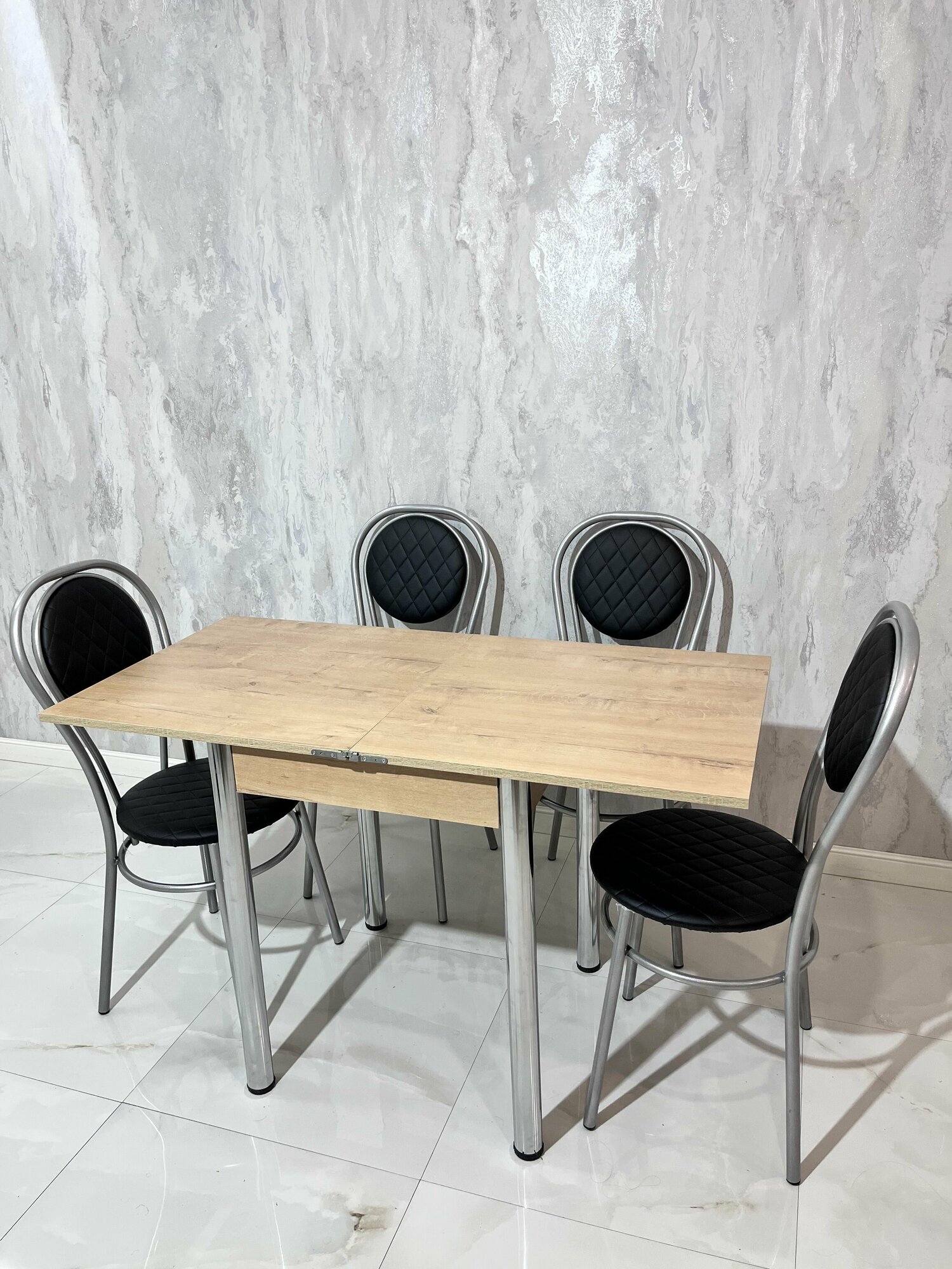 Кухонный стол и стулья комплект , обеденная группа