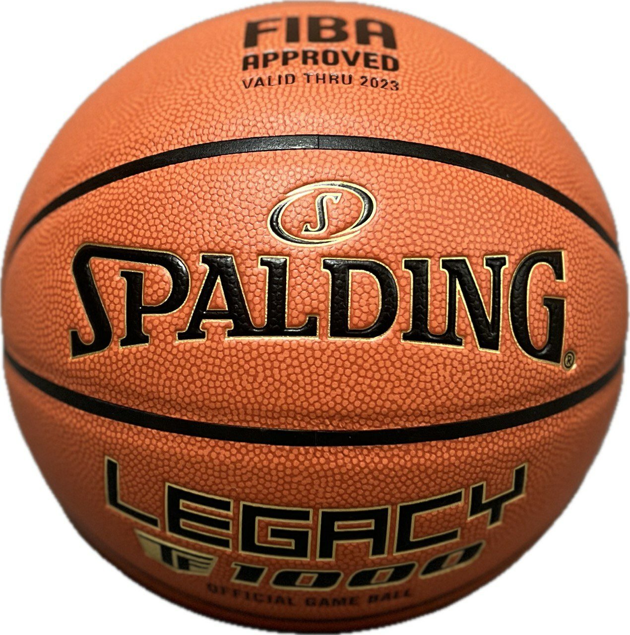 Баскетбольный мяч Spalding FIBA LEGACY TF-1000 OFFICIAL GAME BALL. Размер 7. Indoor