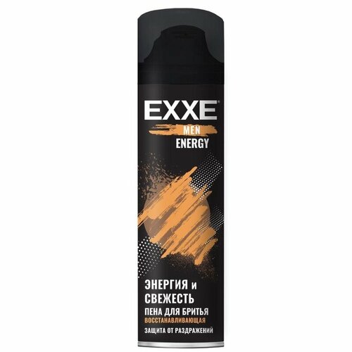 пена для бритья exxe тонизирующая fresh 200 мл Пена для бритья EXXE Energy Восстанавливающая 200 мл