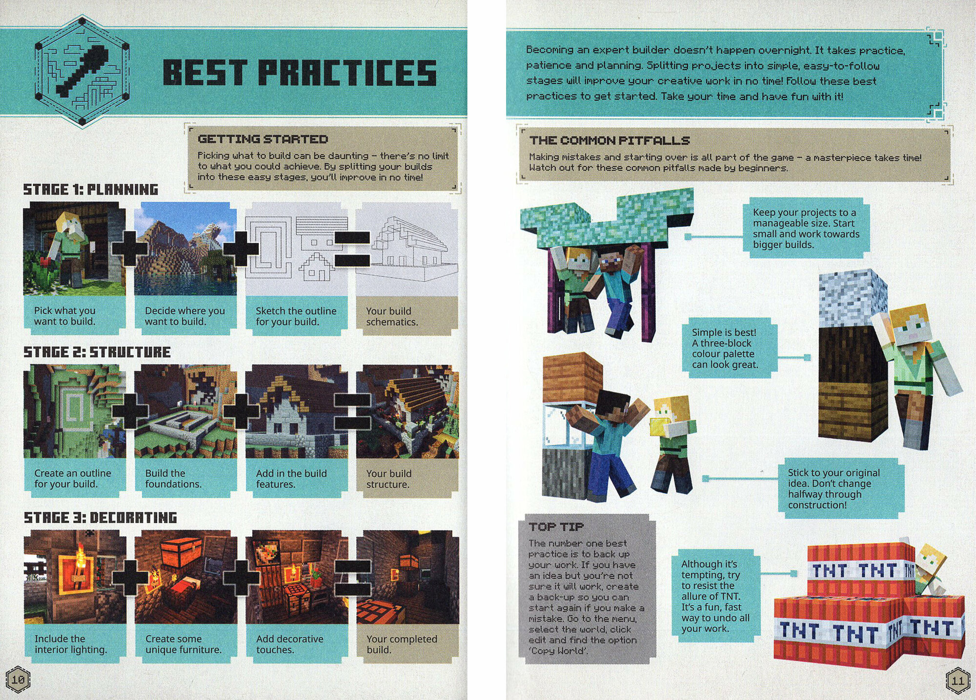 All New Official Minecraft Creative Handbook - фото №3