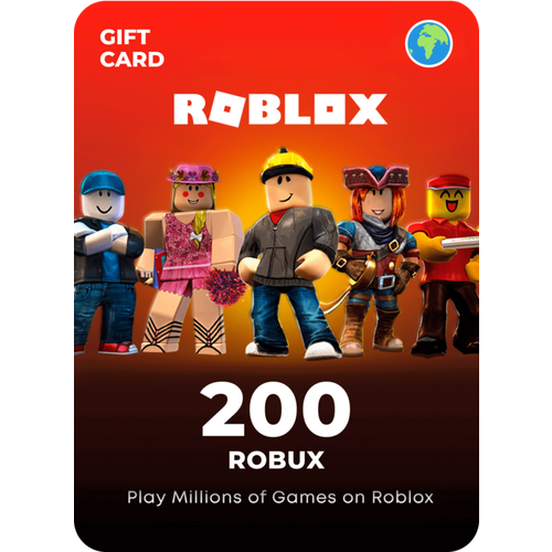 пополнение счета roblox на 1700 robux рф для россии подарочная карта роблокс глобал для любого региона Пополнение счета Roblox на 200 Robux / Код активации Робуксы / Подарочная карта Роблокс / Gift Card (Россия)