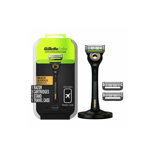 Gillette Labs Бронзовый комплект - бритва и 3 кассеты 7600₽