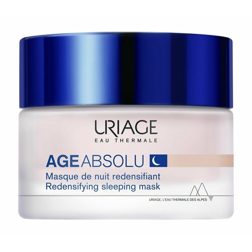 Ночная антивозрастная восстанавливающая маска для лица / Uriage Age Absolu Redensifying Sleeping Mask