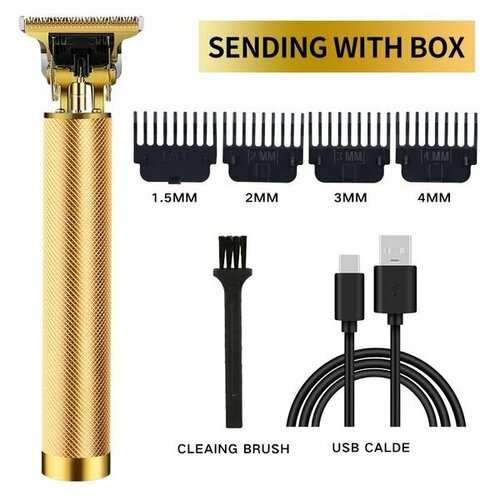Триммер для бороды и усов машинка для стрижки волос 4 насадки 71000₽