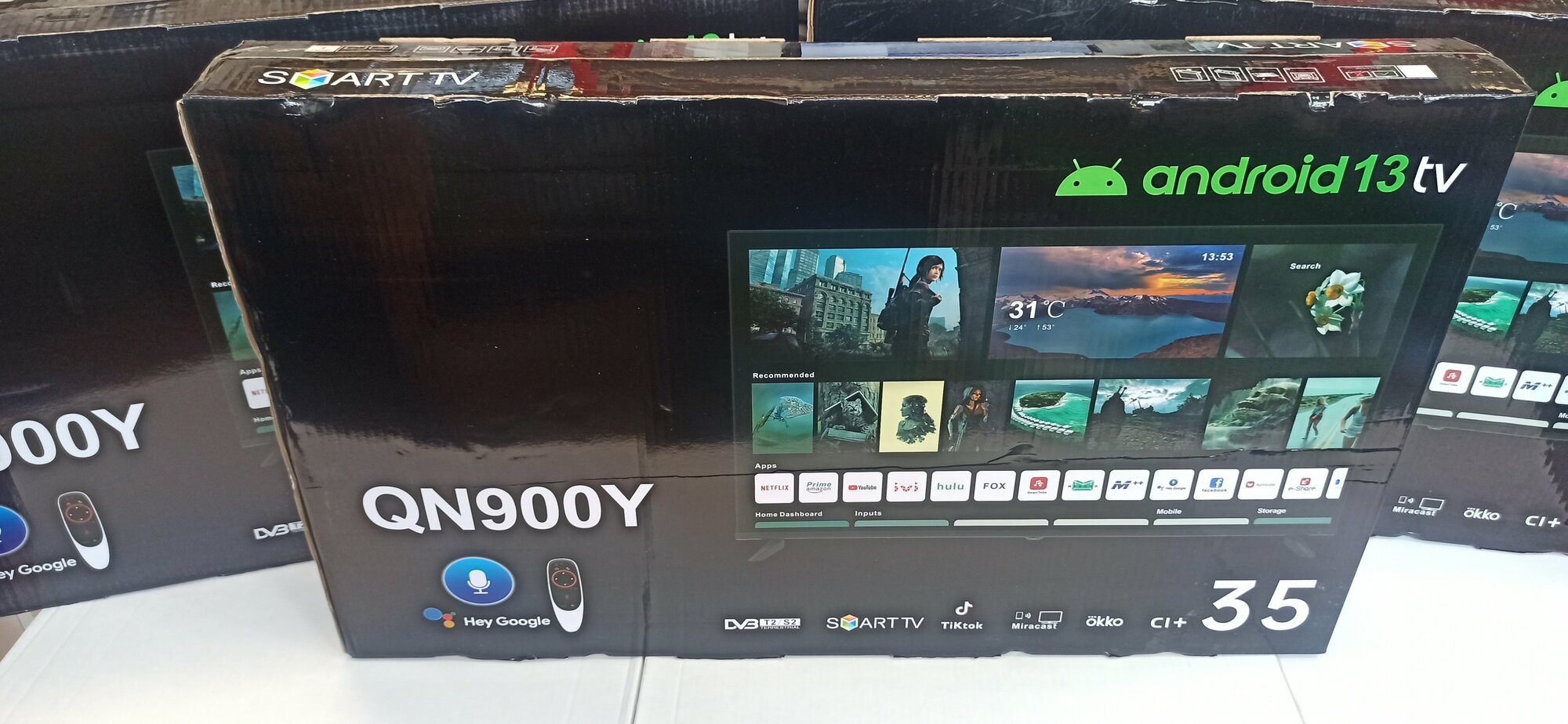 Телевизор Smart TV 32"с Android и голосовым управлением — фото 7