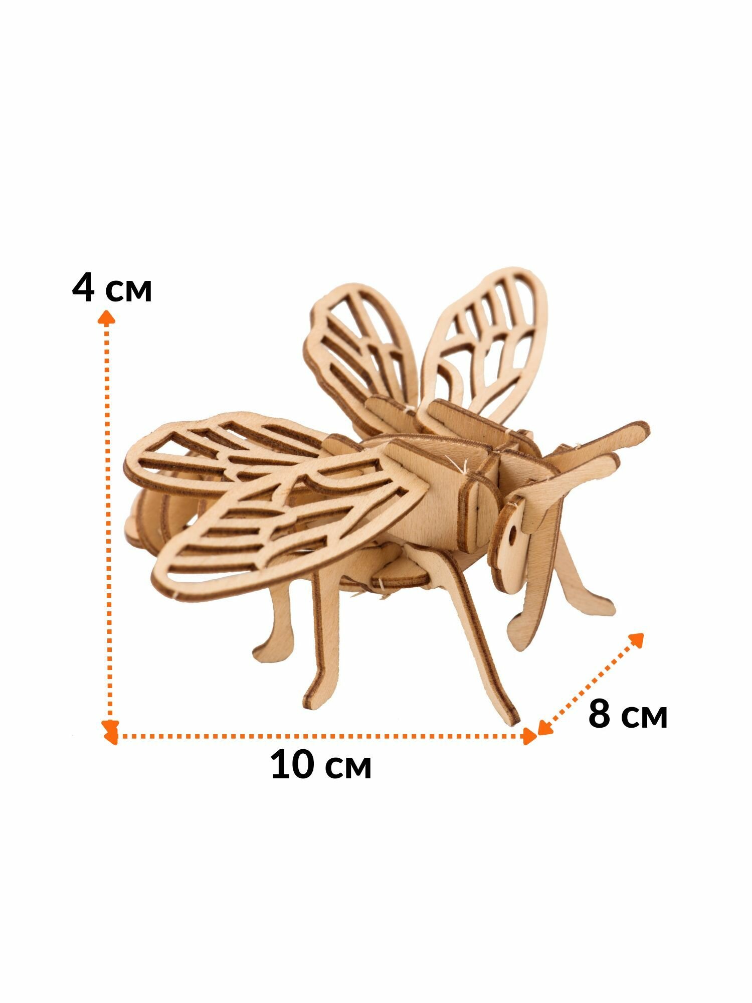 Сборная деревянная модель "Цикада mini" (8001) ВГА - фото №3