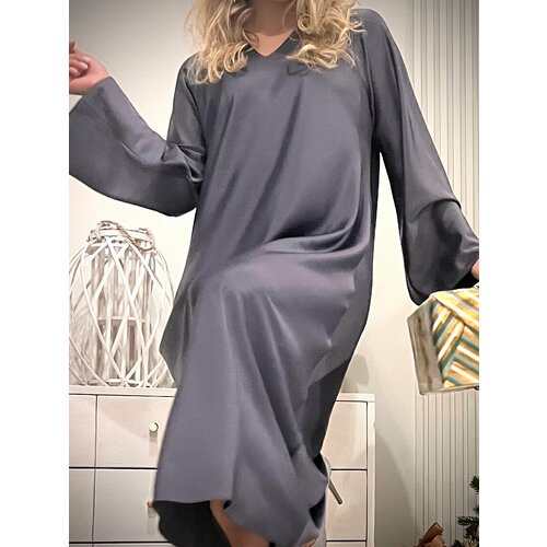 фото Платье размер l, серый ok&anny