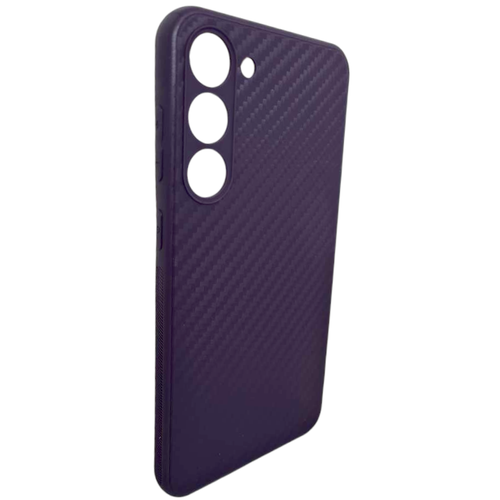Mariso Чехол-накладка CARBON для Samsung Galaxy A14 фиолетовый (Фиолетовый)