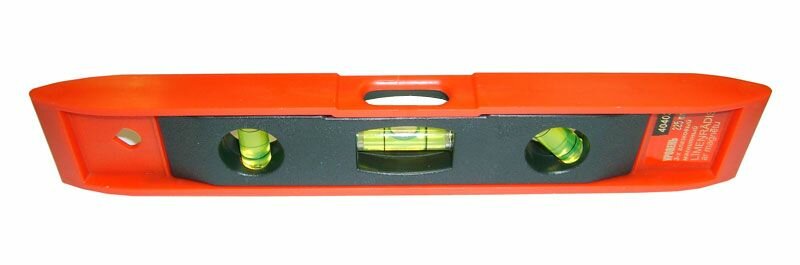 фото Уровень "Торпедо" 3-х глаз. 225мм магнитный SKRAB 40403