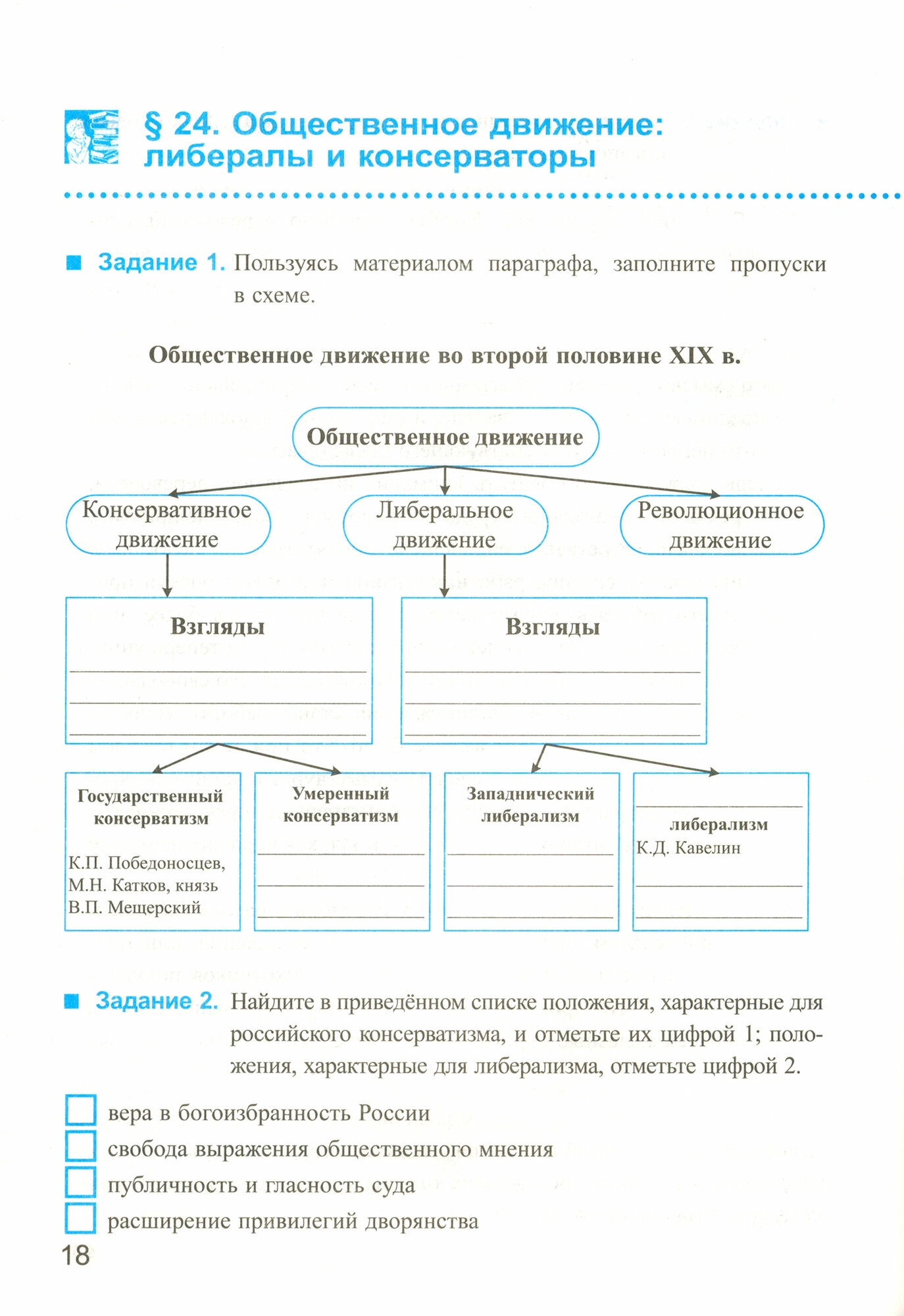 Рабочая тетрадь по истории России XIX века. В 2 ч. Ч. 2: 8 класс - фото №4