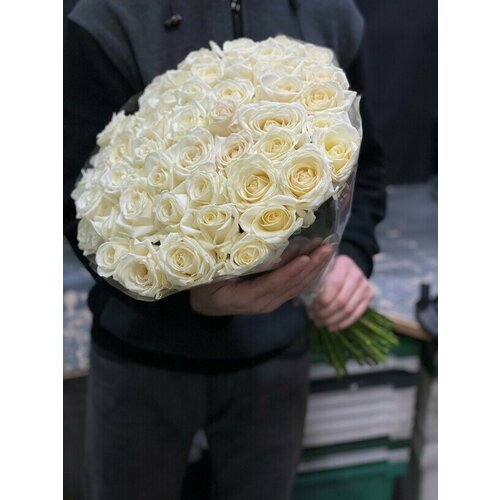 Букет из 51 белой розы Flawery