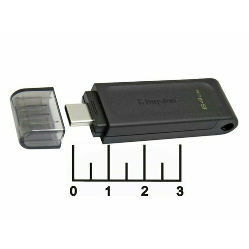 Flash Type C 3.2 64Gb Kingston Data Traveler DT70