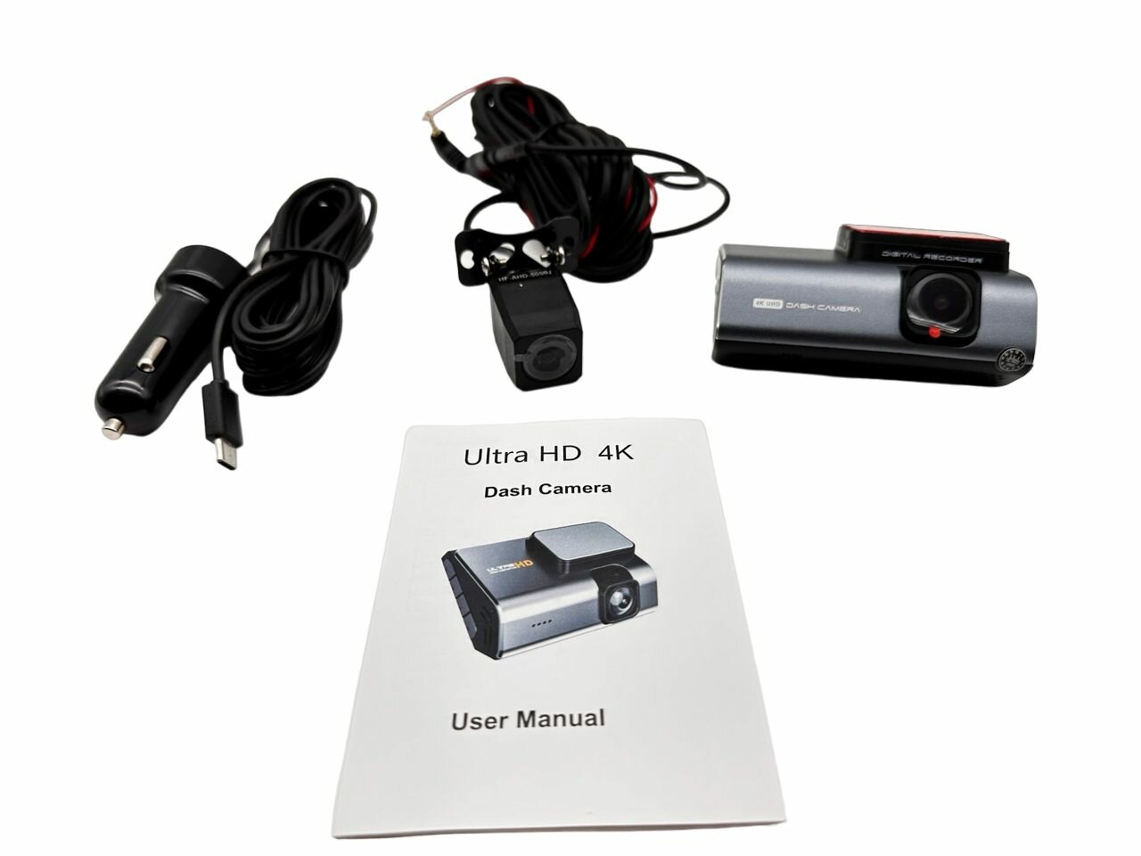 Видеорегистратор LLJ Dash Cam A 900 Black, Wi-Fi, 4К
