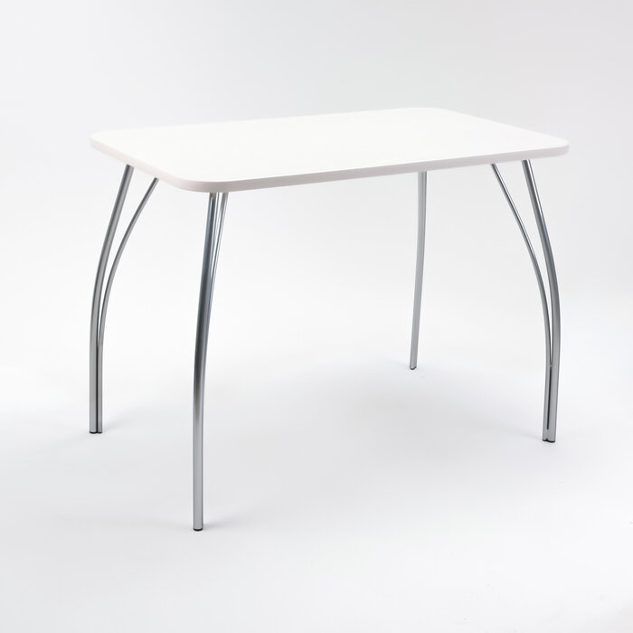 фото Стол обеденный LAKSI, 1000*590*750, дуб беленый 10285475