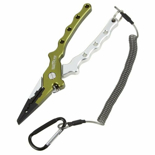 Плоскогубцы NORSTREAM Fishing pliers цв. green high quality stainless steel multi function wire cutters pliers fishing pliers fishing with missed rope