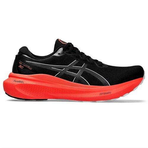 Кроссовки ASICS Kayano, размер US 10; UK 9; EUR 44; 28 см, красный, черный кроссовки asics размер us 10 28 см uk 9 eur 44 черный