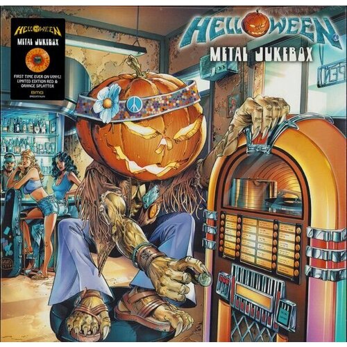 виниловая пластинка helloween straight out of hell limited edition orange vinyl 2 lp Виниловая пластинка Helloween. Metal Jukebox (LP, Limited Edition, Red & Orange Splatter)
