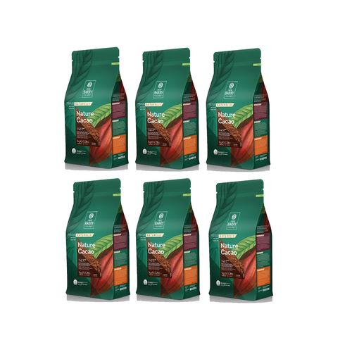 Какао-порошок Cacao Barry NATURE CACAO, 10-12%, 1 кг, 6 шт.