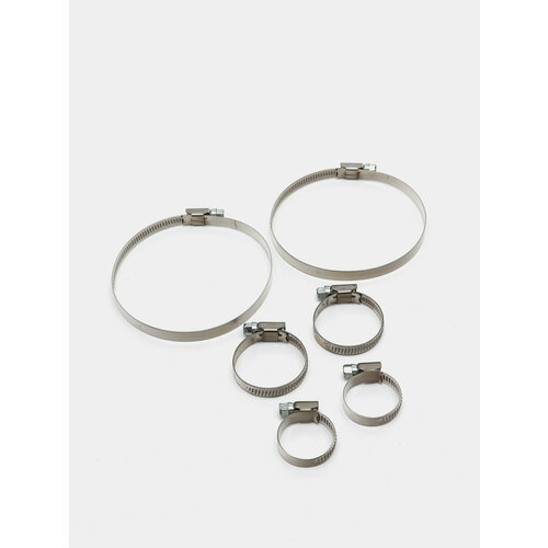 Хомут из нержавеющей стали 2шт Размер 32-50мм 499₽