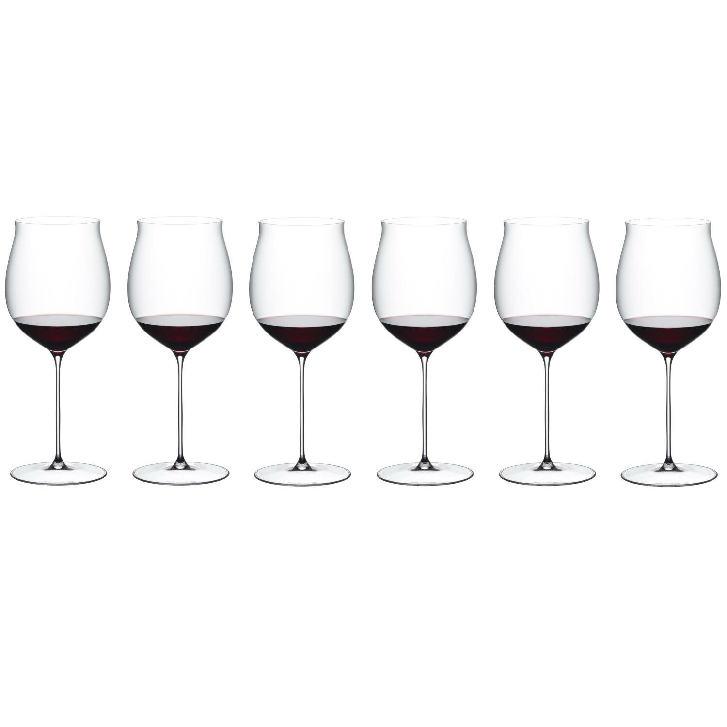 6 бокалов для красного вина RIEDEL Superleggero Party Set Burgundy Grand Cru 1022 мл