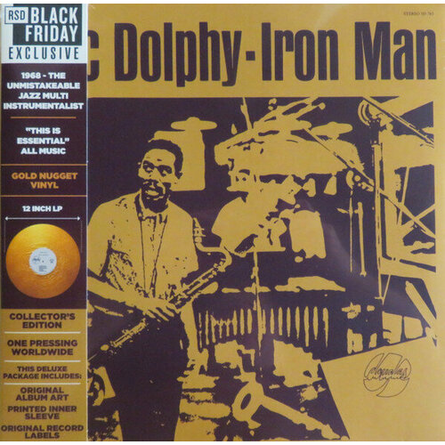 Dolphy Eric Виниловая пластинка Dolphy Eric Iron Man виниловая пластинка billy s band концерт в клубе игоря бутмана 2023 2024 black vinyl