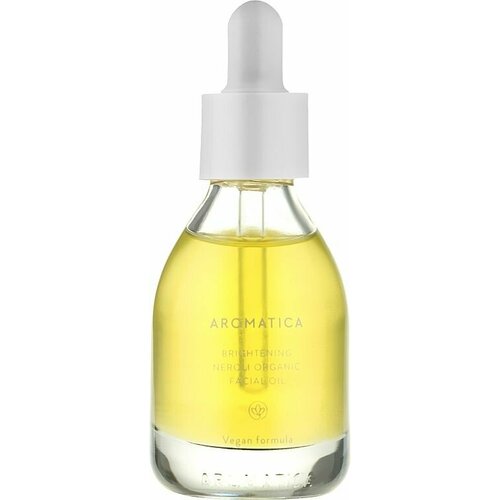 AROMATICA Масло для сияния кожи лица с нероли Organic Neroli Brightening Facial Oil масло для тела с нероли и пачули aromatica embrace body oil neroli