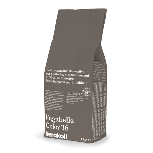 Затирка для плитки полимерцементная Kerakoll Fugabella Color (3кг) 36