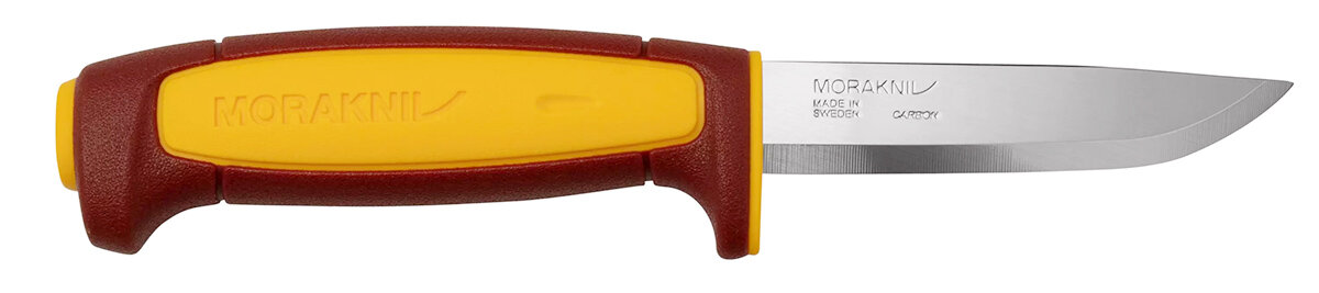 Туристический нож Morakniv Basic 511 2023 red/yellow