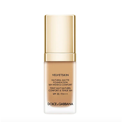 Dolce&Gabbana Тональный крем Velvetskin Matte Foundation, 335 Cinnamon