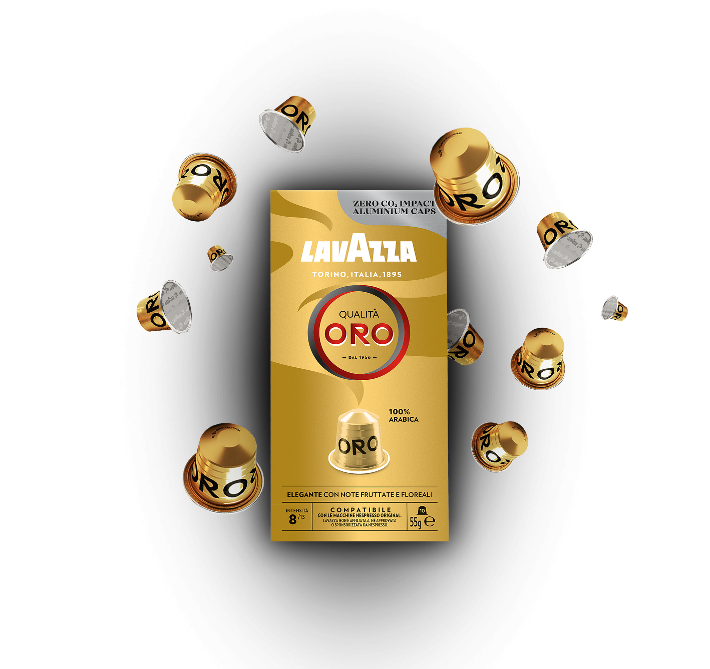 Кофе в капсулах "Lavazza Qualità ORO", 4 упаковки по 10 капсул - фотография № 3