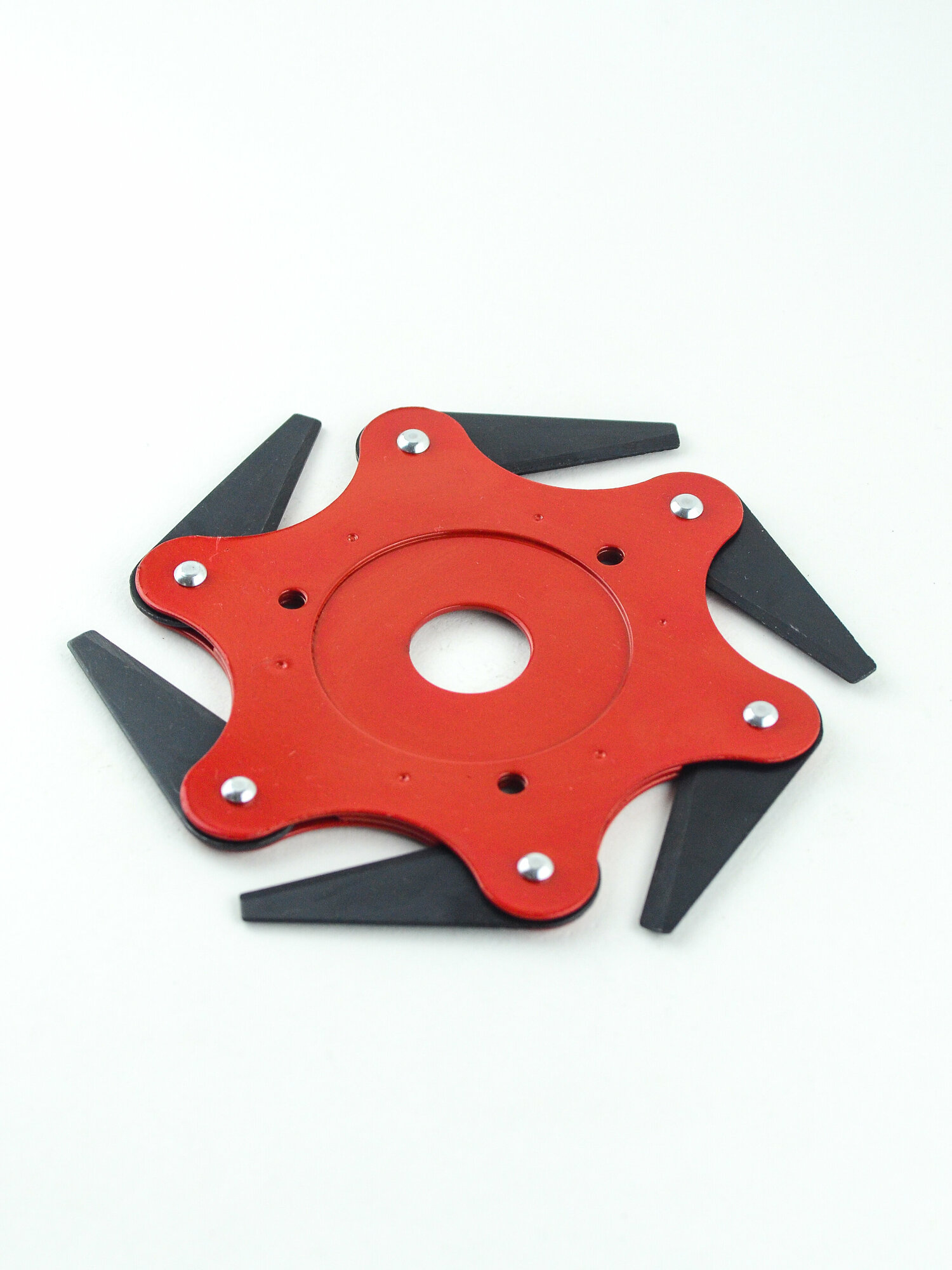 Головка (диск) для триммера стальная с шестью ножами