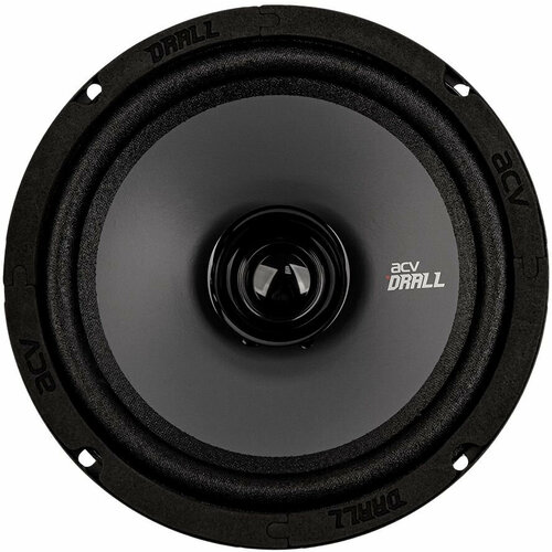 Колонки автомобильные ACV DRALL DR6 без решетки 210Вт 96дБ 3Ом 16см 65дюйм ком2кол широкополосные однополосные 3150₽
