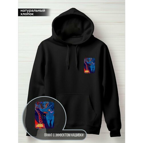 фото Худи hypnotica, размер 2xl, черный