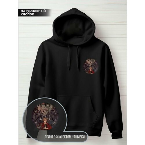 фото Худи hypnotica, размер 3xs, черный