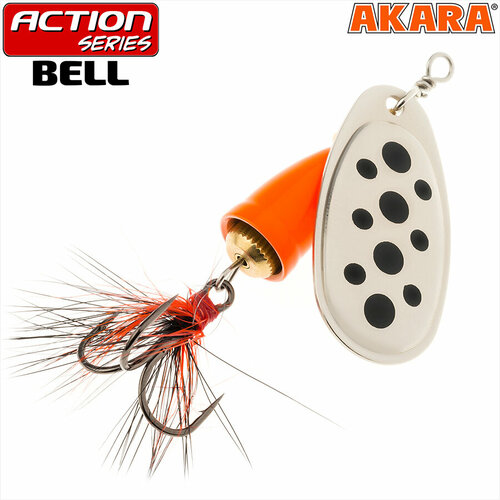фото Блесна вращающаяся akara action series bell 3 8 гр. 2/7 oz. a1