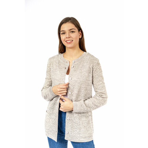 Кардиган Anri, размер 58, серый