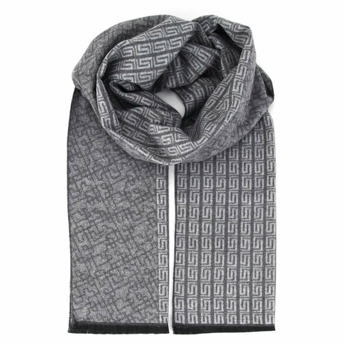 фото Шарф lekiko,183х31 см, единый, серый